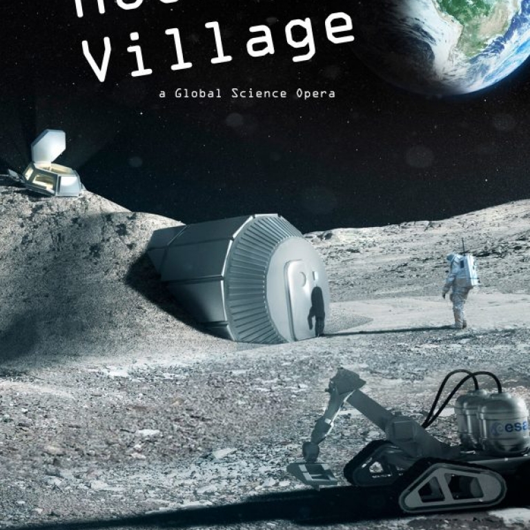 Moon Village Scene WALES - Global Science Opera 2017